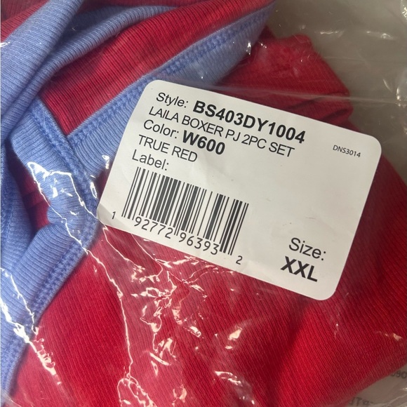 Alice + Olivia x Big Feelings Laila Camisole & Boxers Pajama Set Size XXL NWT - Picture 8 of 8